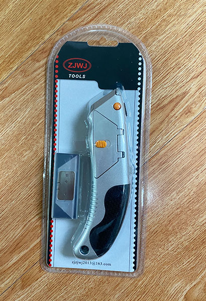 Zinc alloy quick-change knife utility knife 